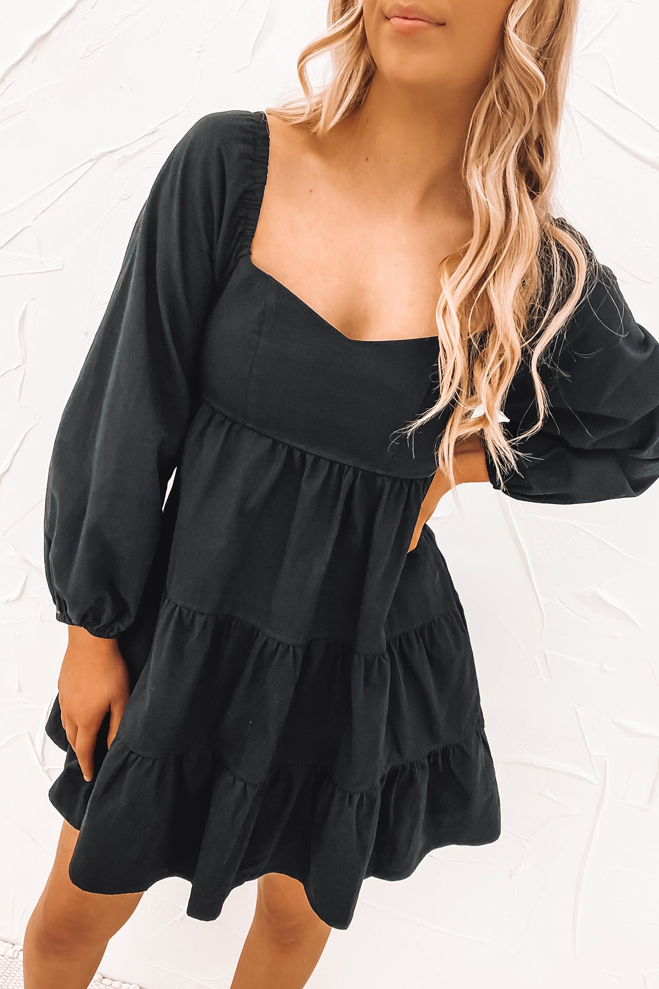 Hunter Mini Dress Black