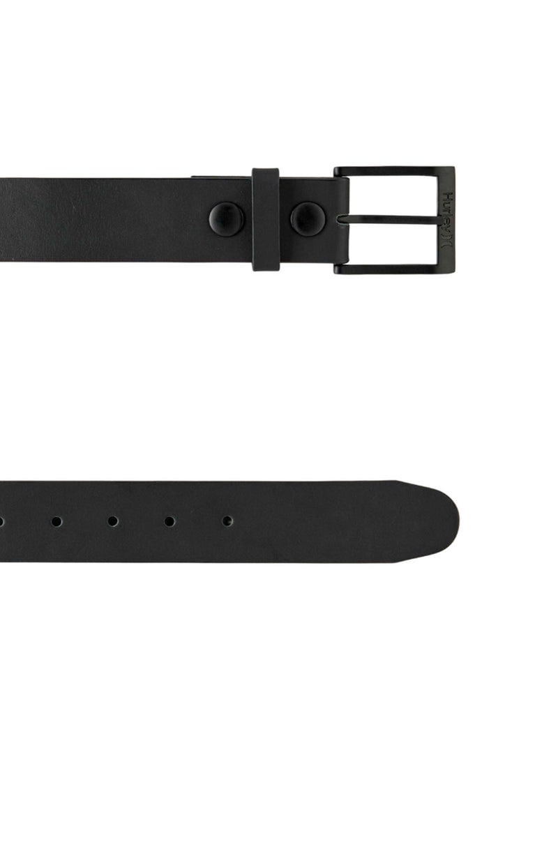 One & Only Leather Belt Black