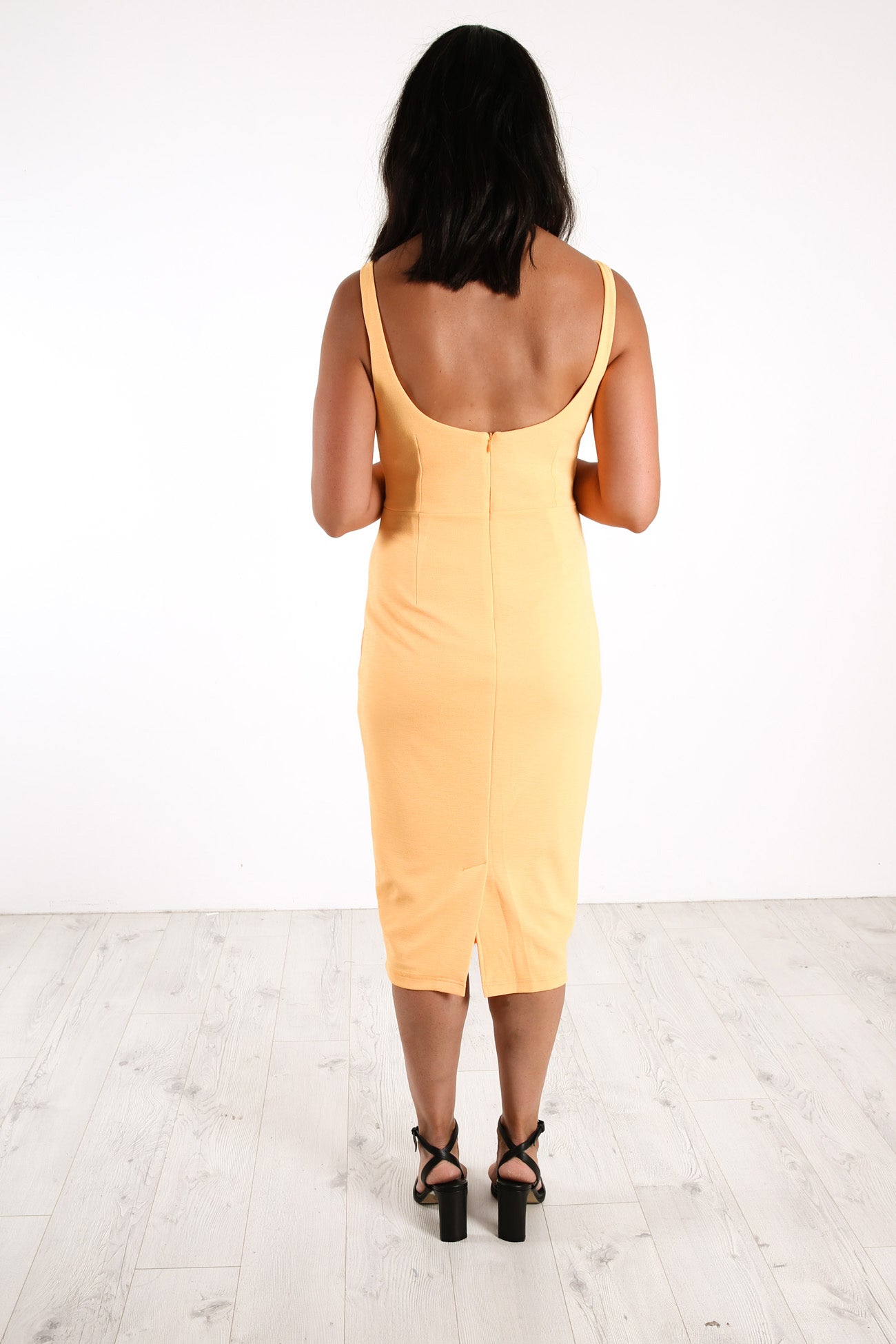 Hustle Midi Dress Melon