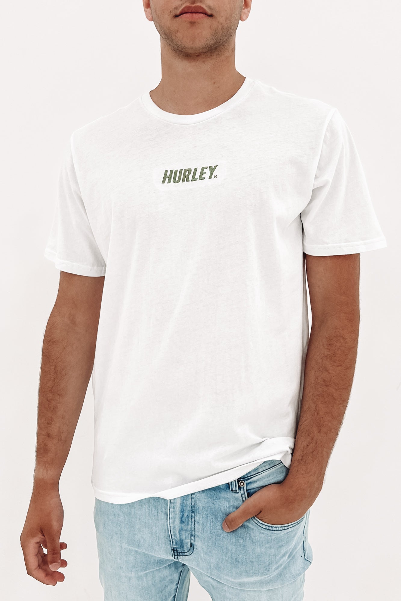 Everyday Washed Fast Lane Tee White