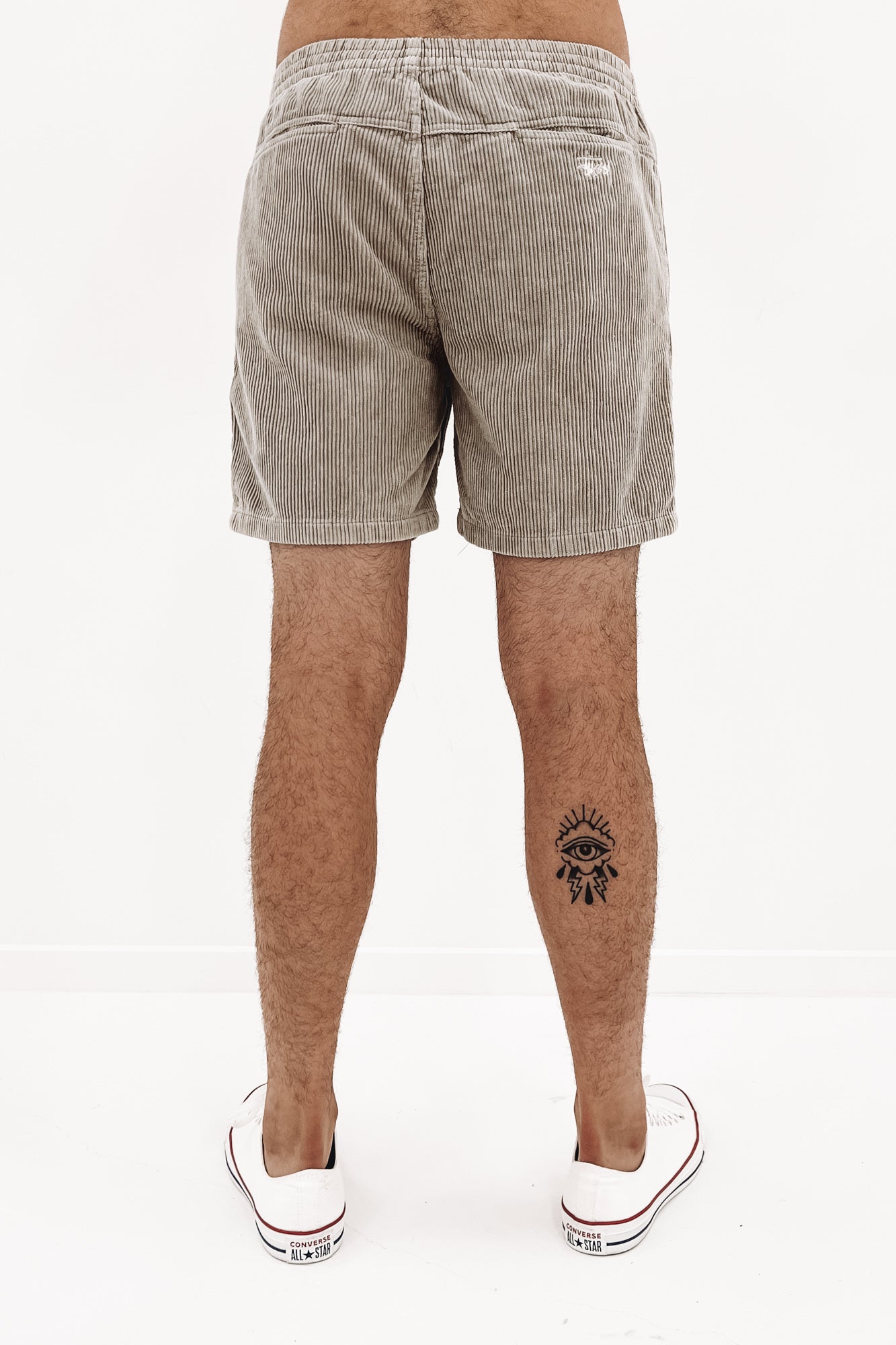 Wide Wale Cord Beach Short Oat