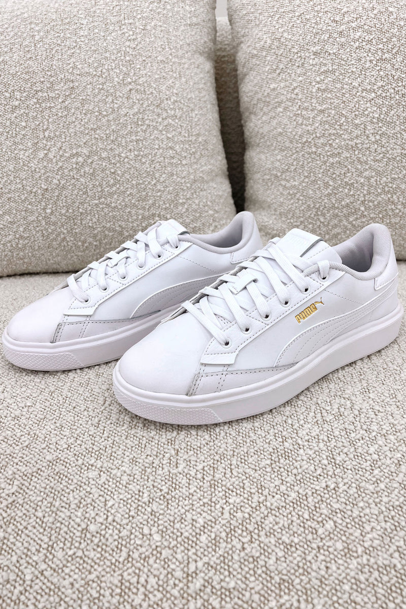 Lajla Leather Sneaker Puma White