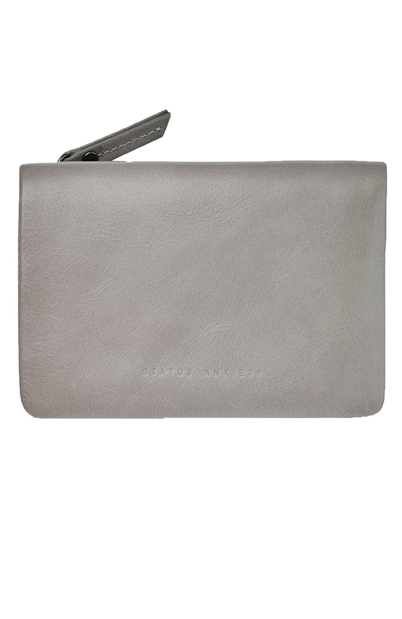 Is Now Better Wallet Light Grey Status Anxiety - Jean Jail
