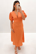 Isabelle Midi Dress Green