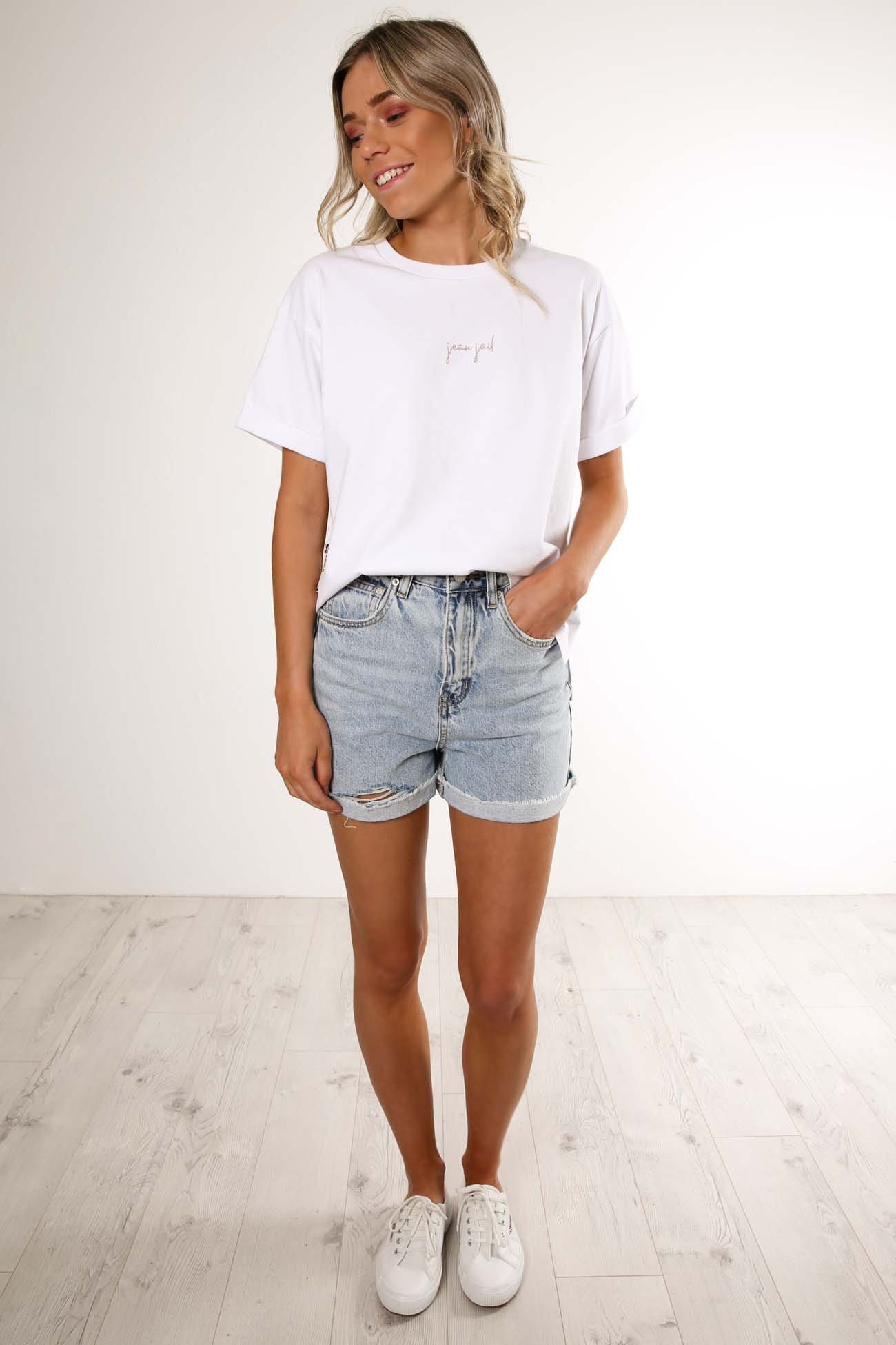 Fierce Tee White