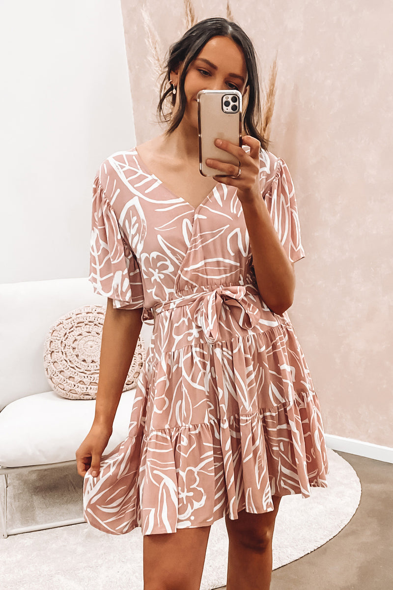 Jaylah Mini Dress Pink