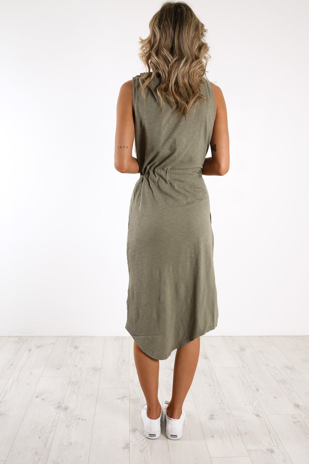 Jimbaran Bay Dress Khaki