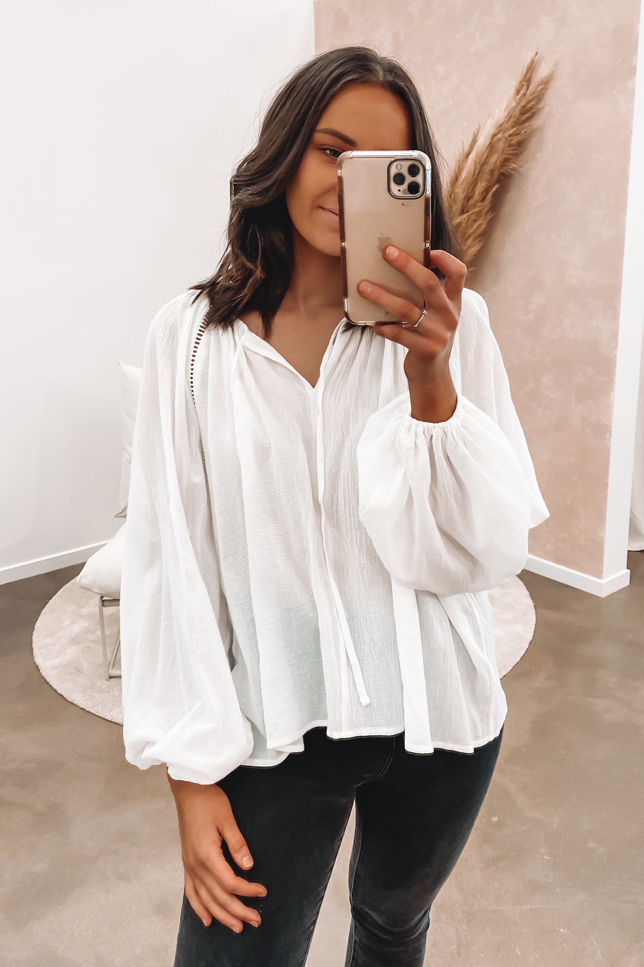 Joni Blouse White
