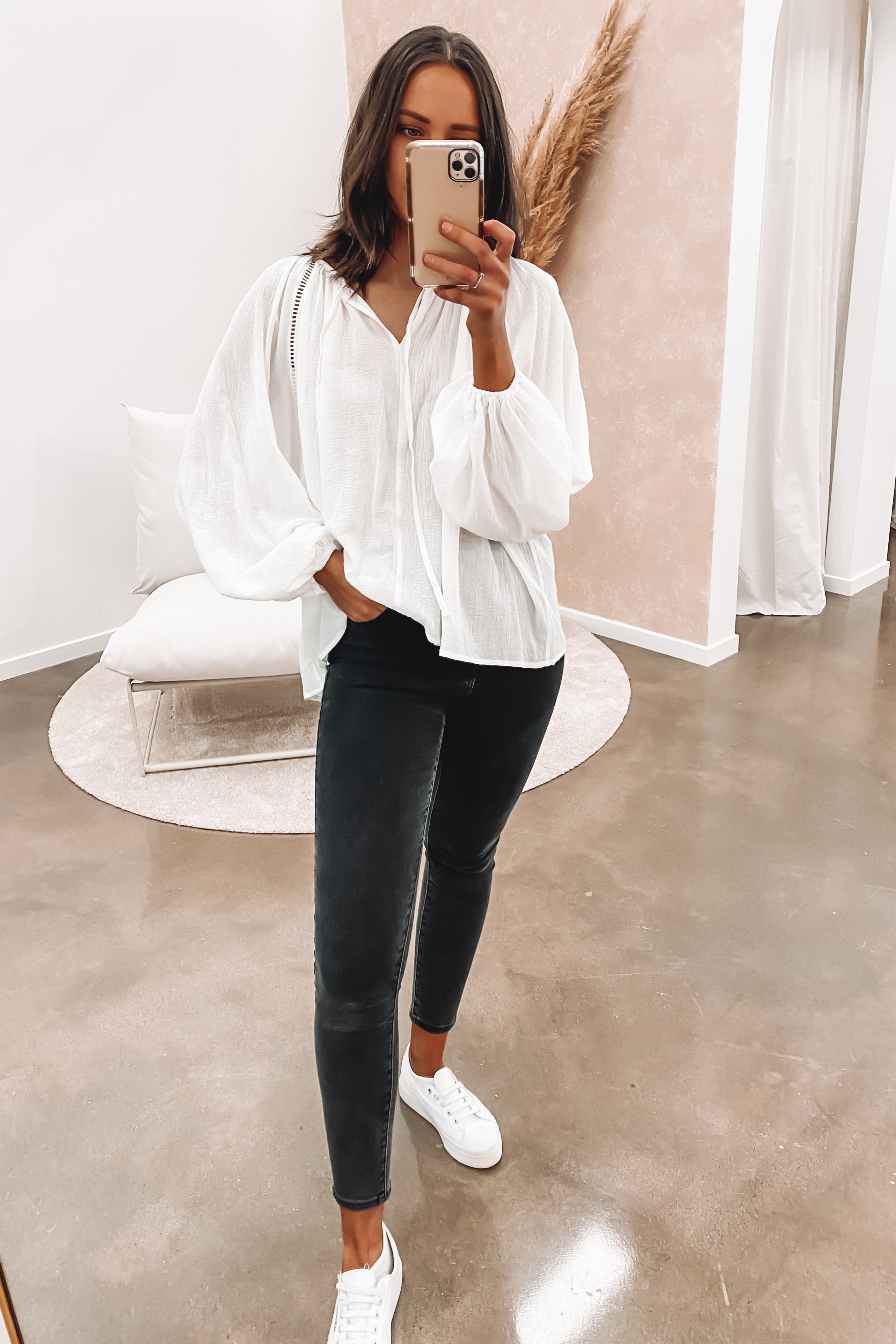 Joni Blouse White