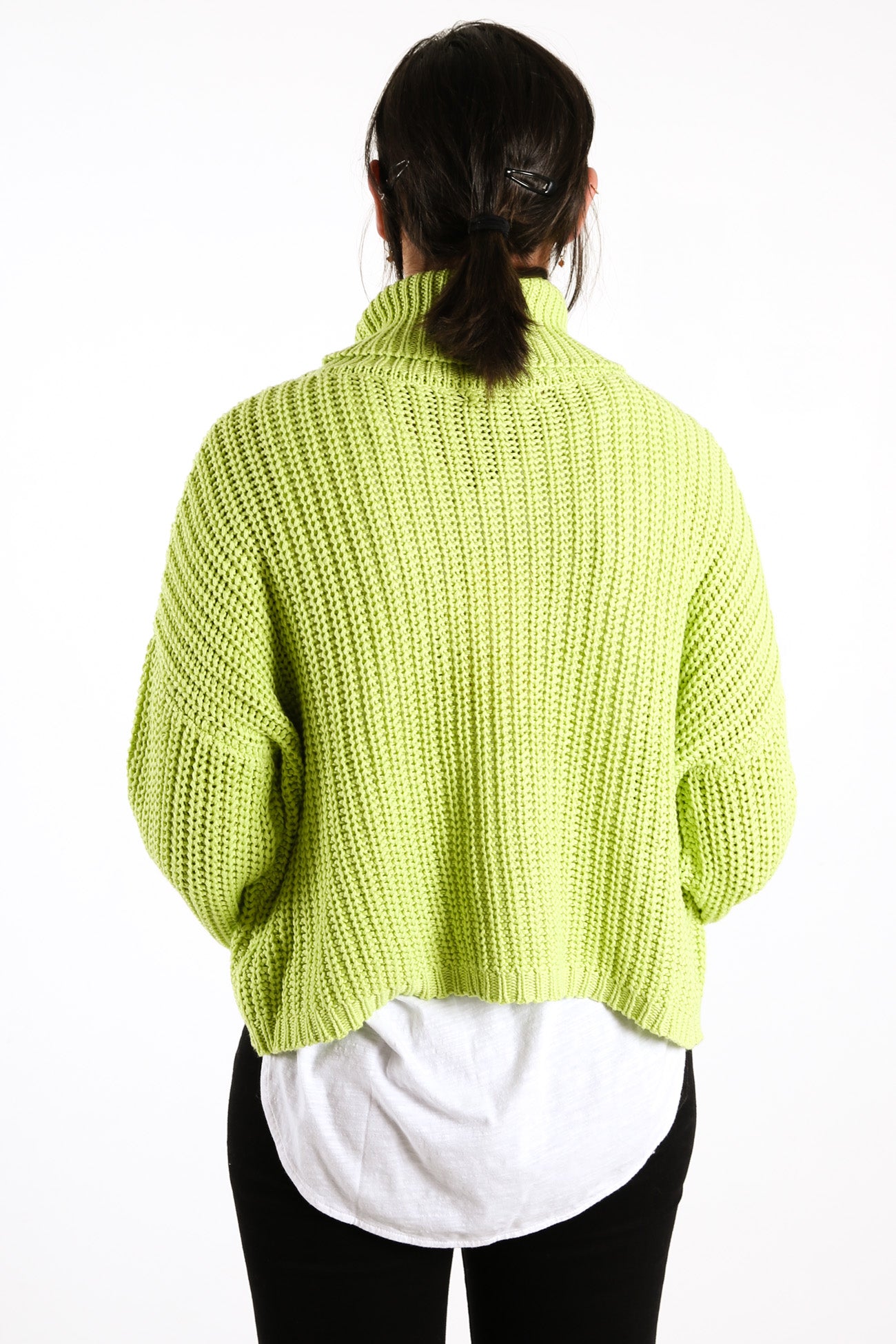 Jules Knit Neon Apple