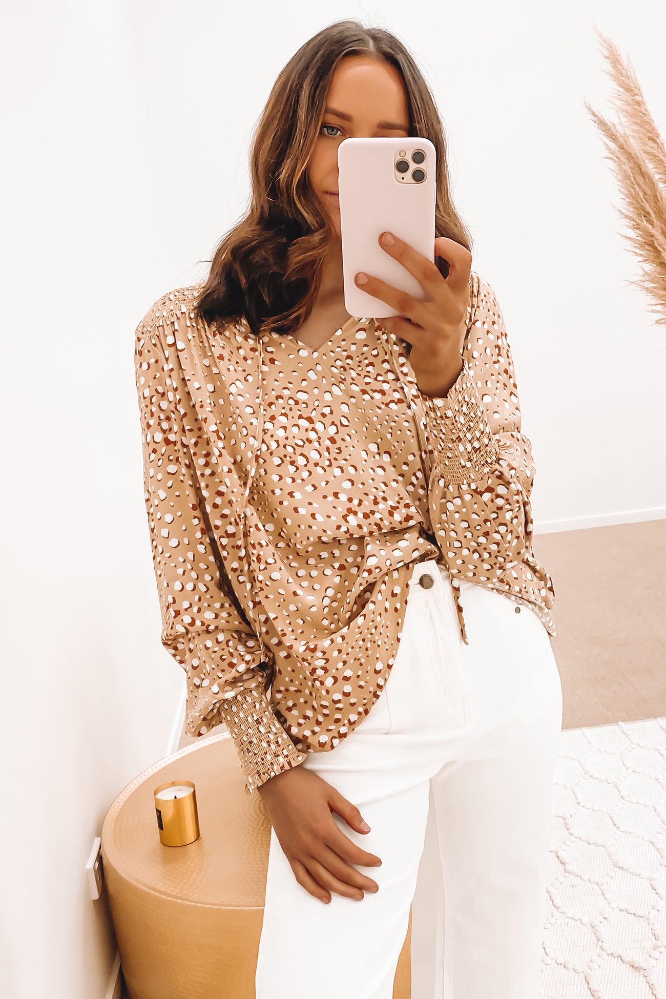 Kaiya Top Beige