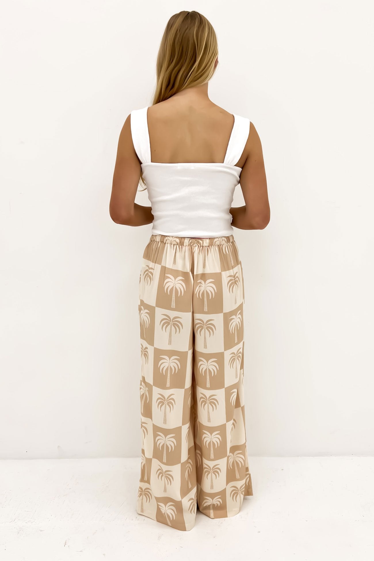 Kaleb Pant Latte Palm