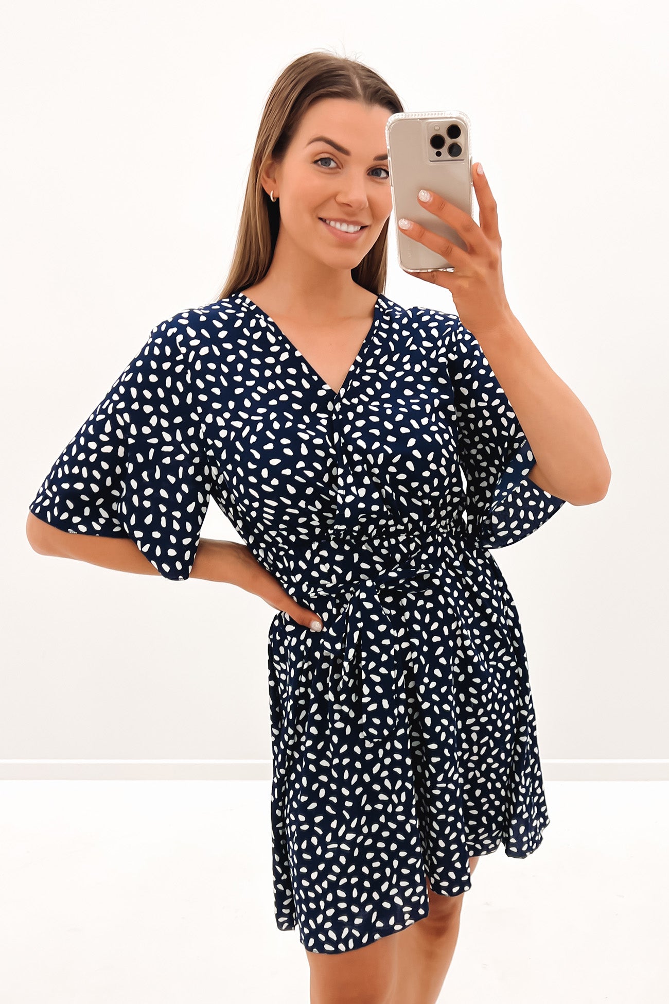 Kat Mini Dress Navy