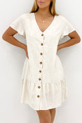 Kayla Mini Dress White