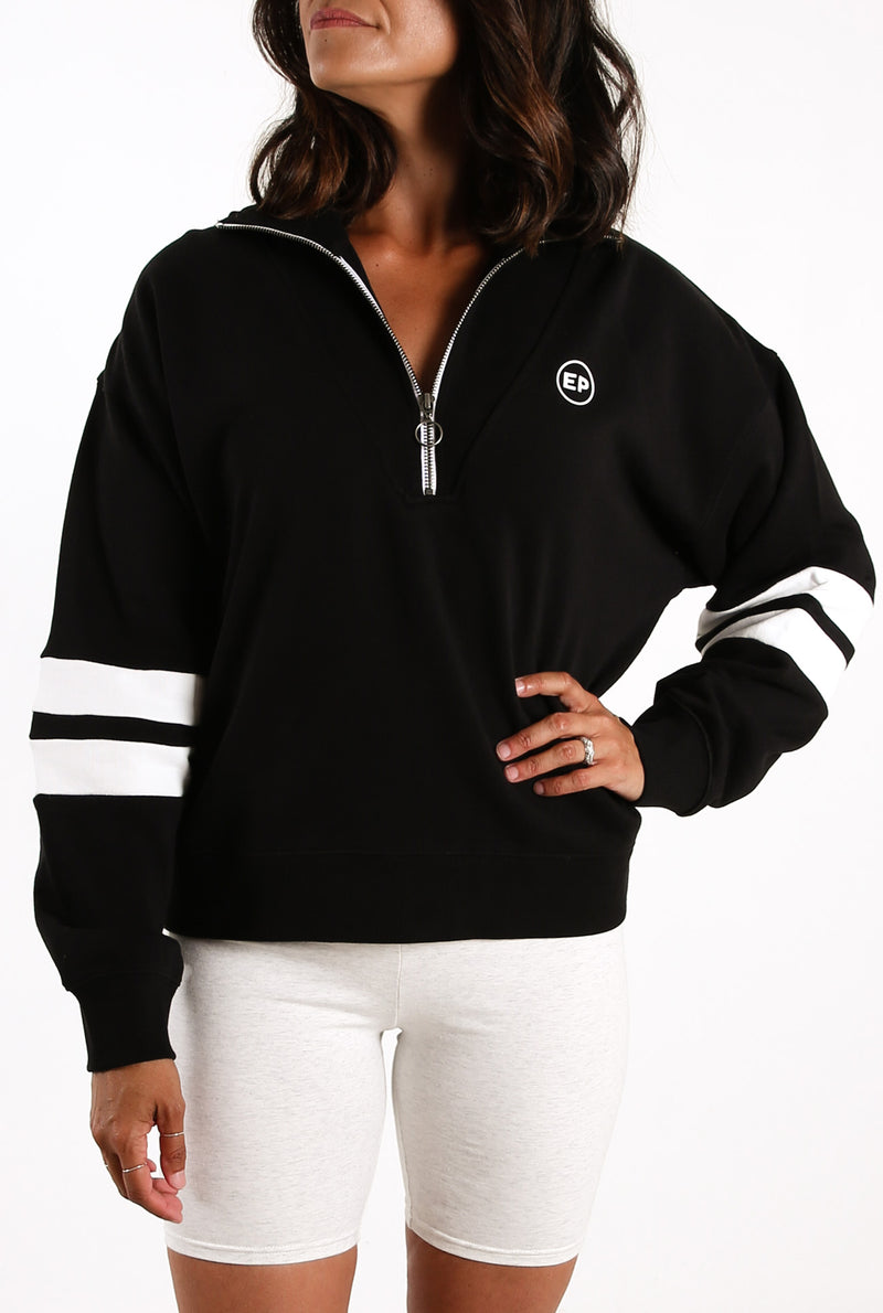 Kendall Sweatshirt Black White