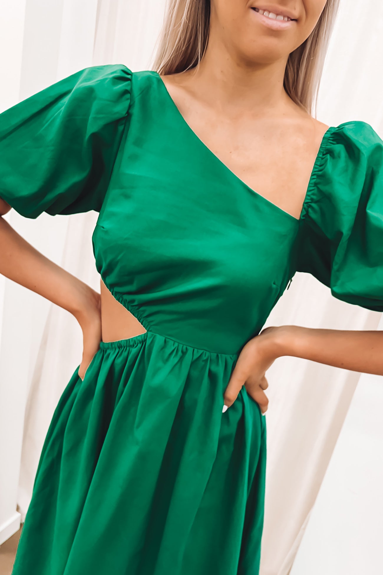 Kesha Midi Dress Green