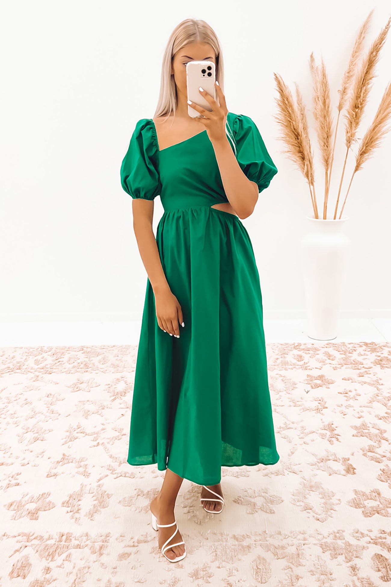 Kesha Midi Dress Green