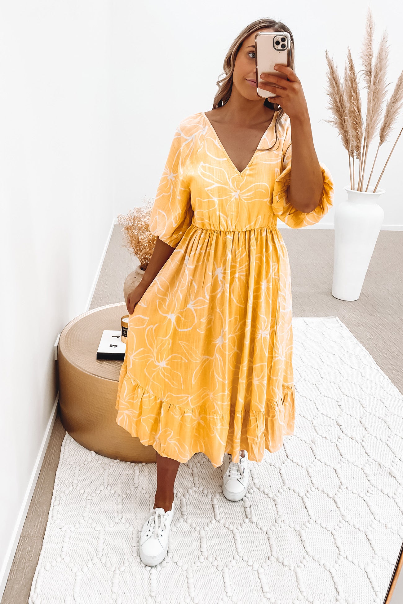 Kimera Maxi Dress Yellow