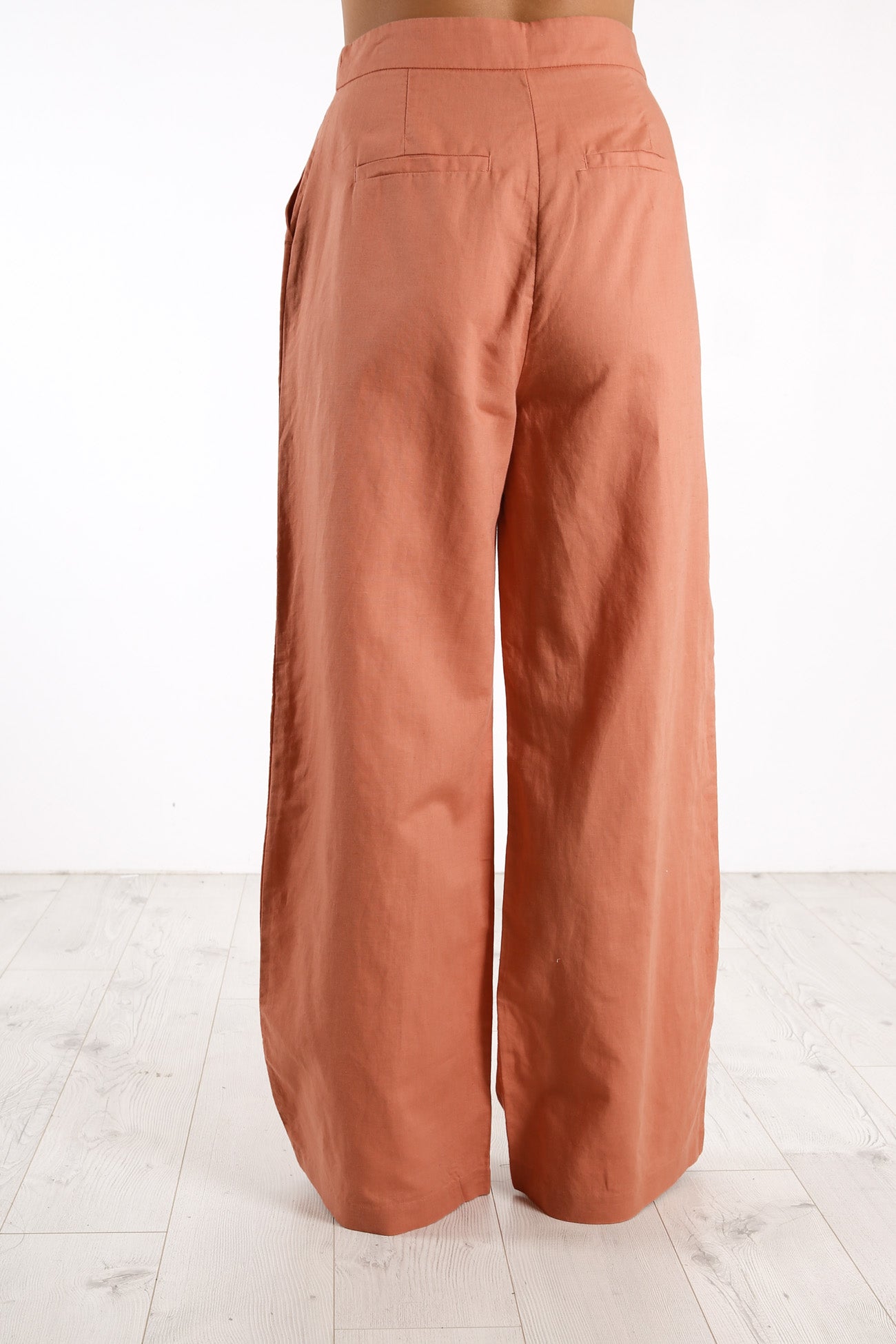 Kora Wide Leg Pant Terracotta