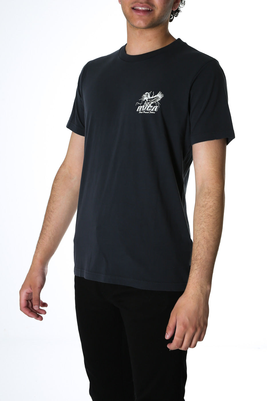 Land Of The Free Short Sleeve Tee Washed Black