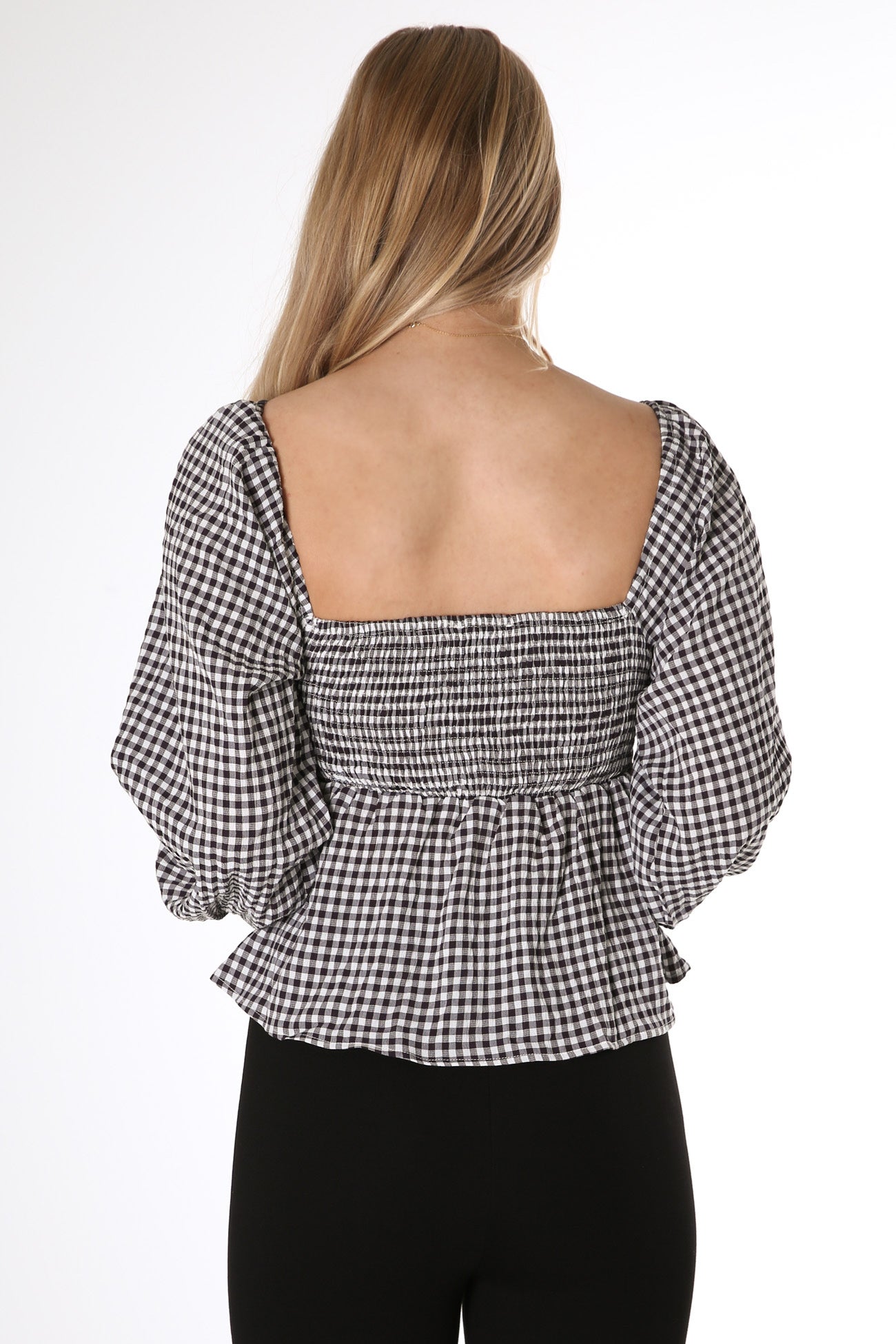 Latanya Top Black