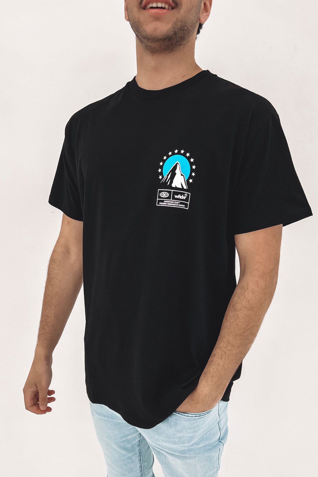 Latitude Custom Fit Tee Black
