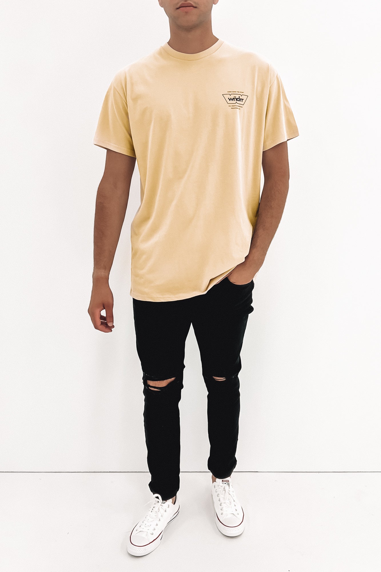 Layout Custom Fit Tee Tan