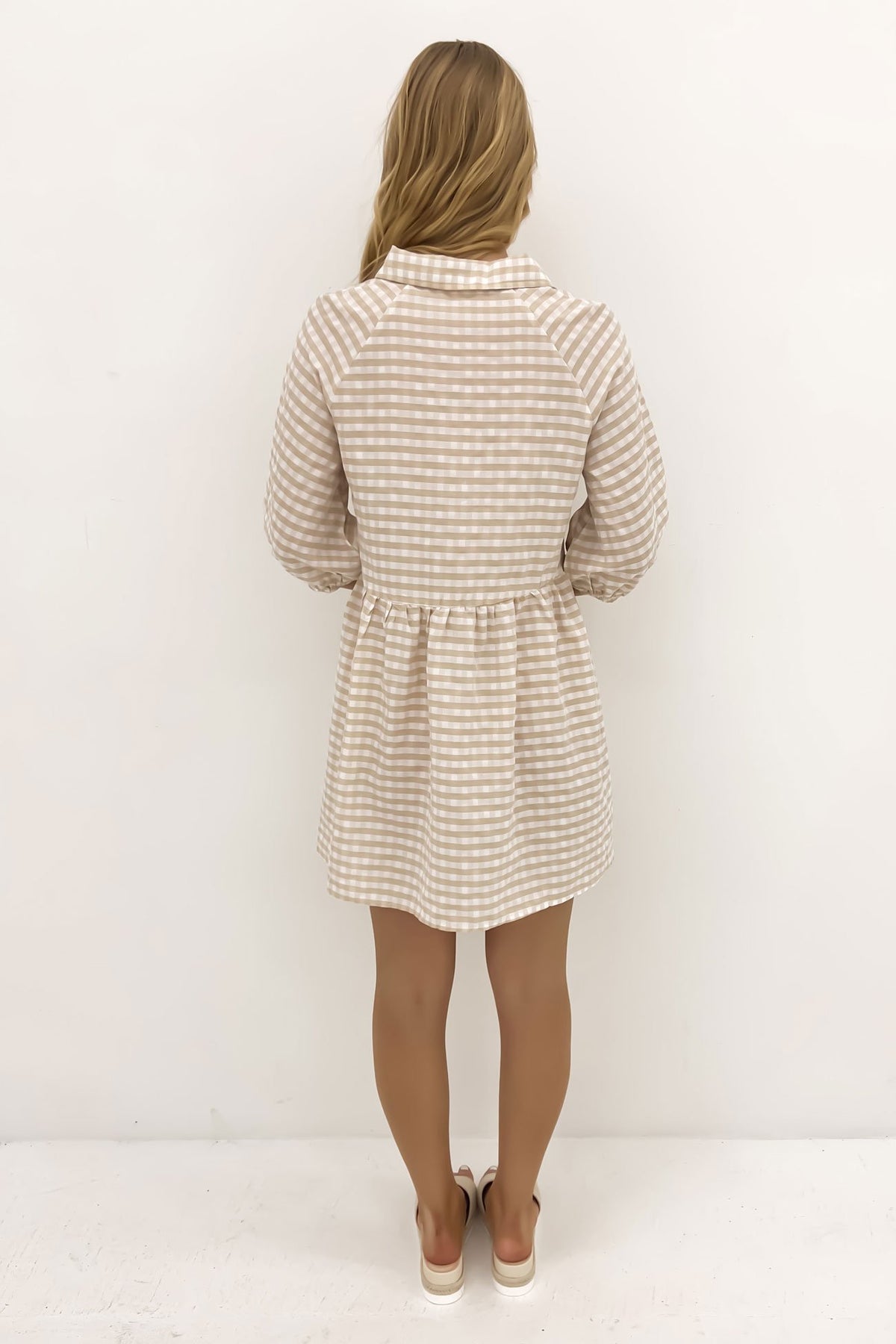 H&m discount gingham dress
