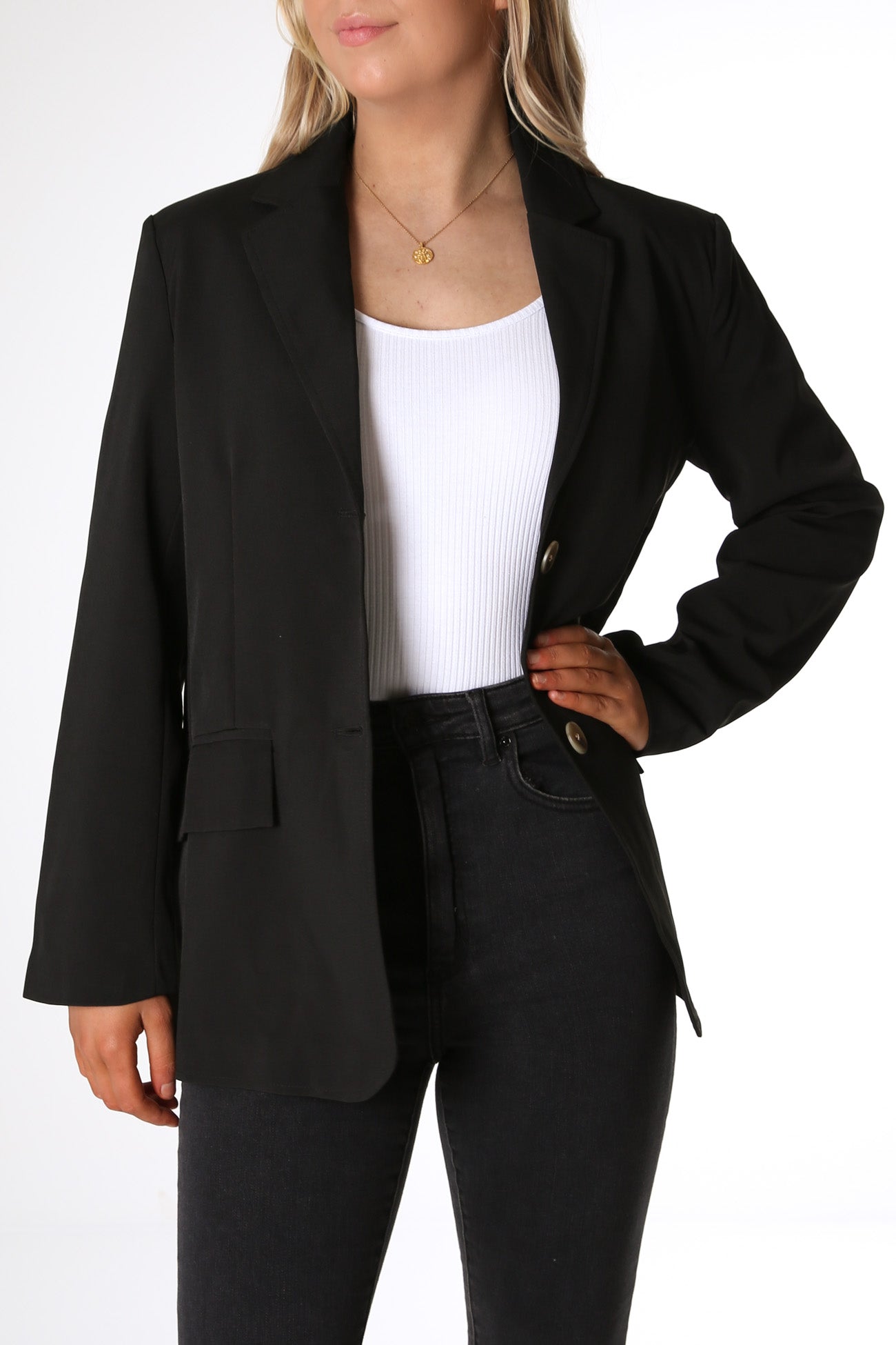 Leo Blazer Black