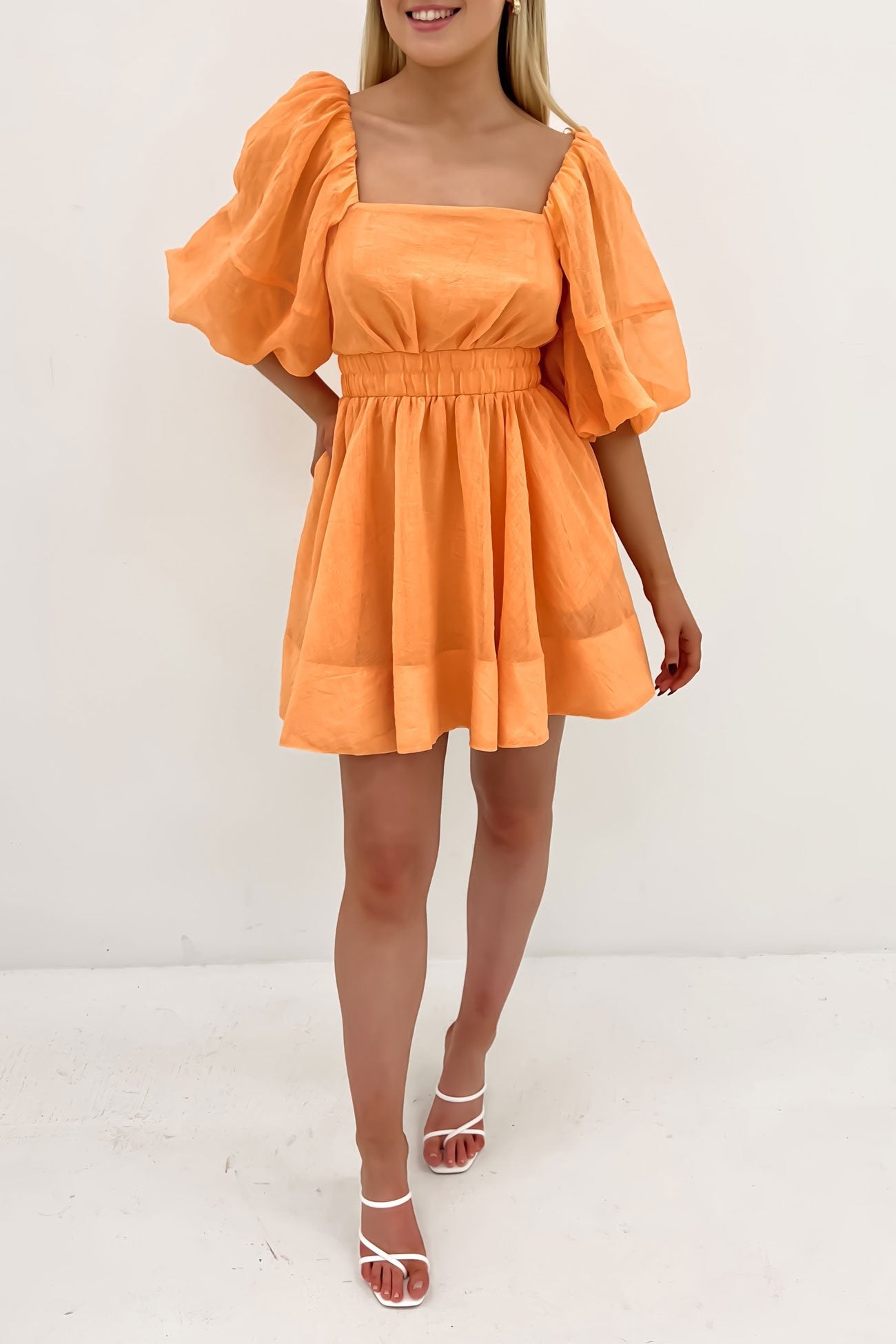 Leoh Mini Dress Peach