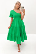 Lillie Midi Dress Green