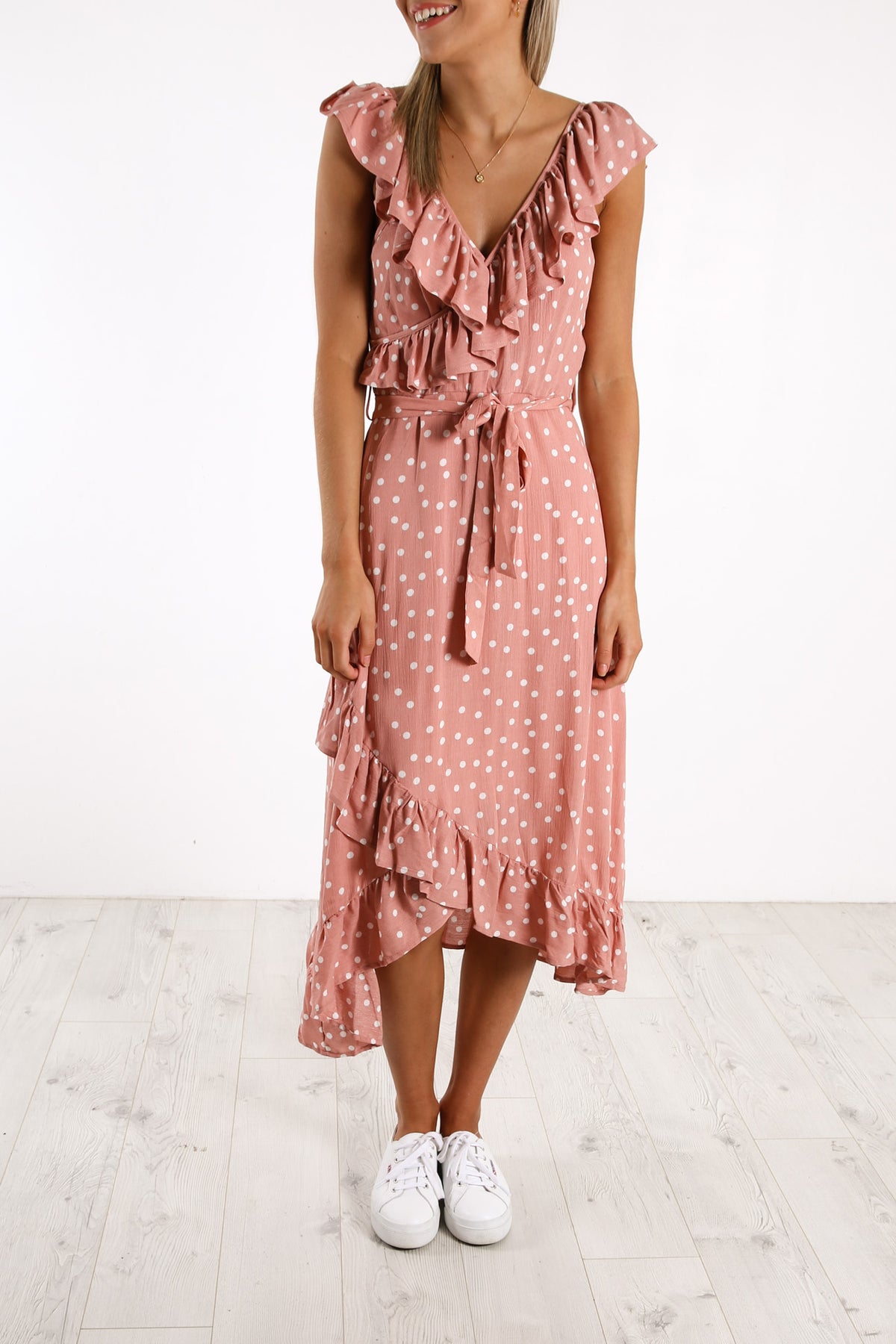 Lilo Dress Pink Spot