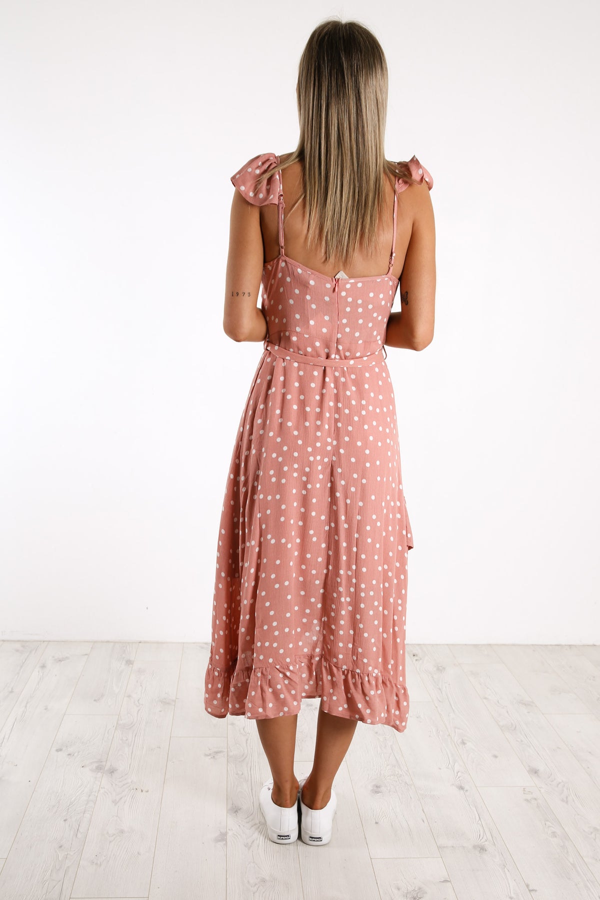 Lilo Dress Pink Spot