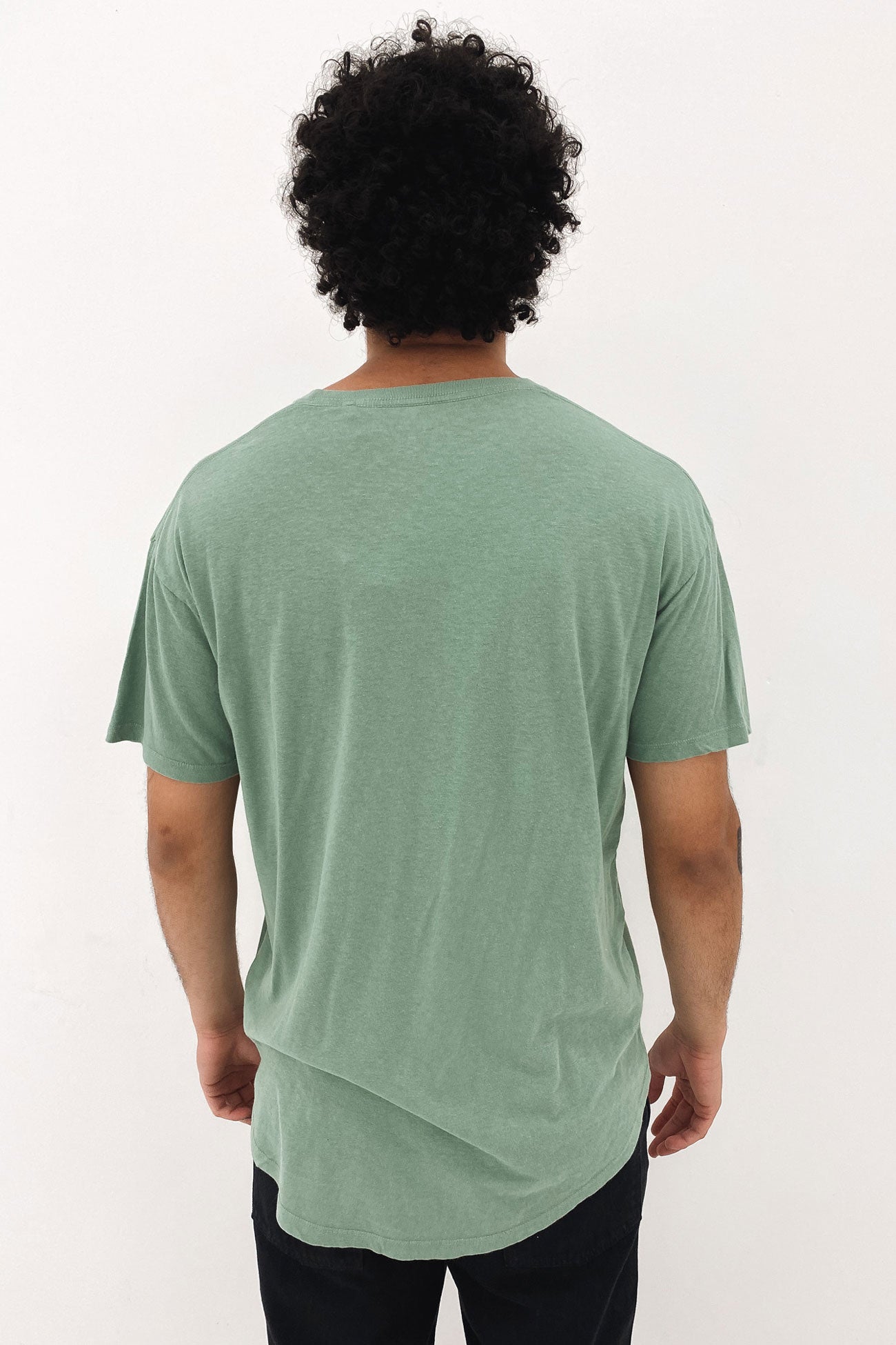 Logo Tail Tee Light Green