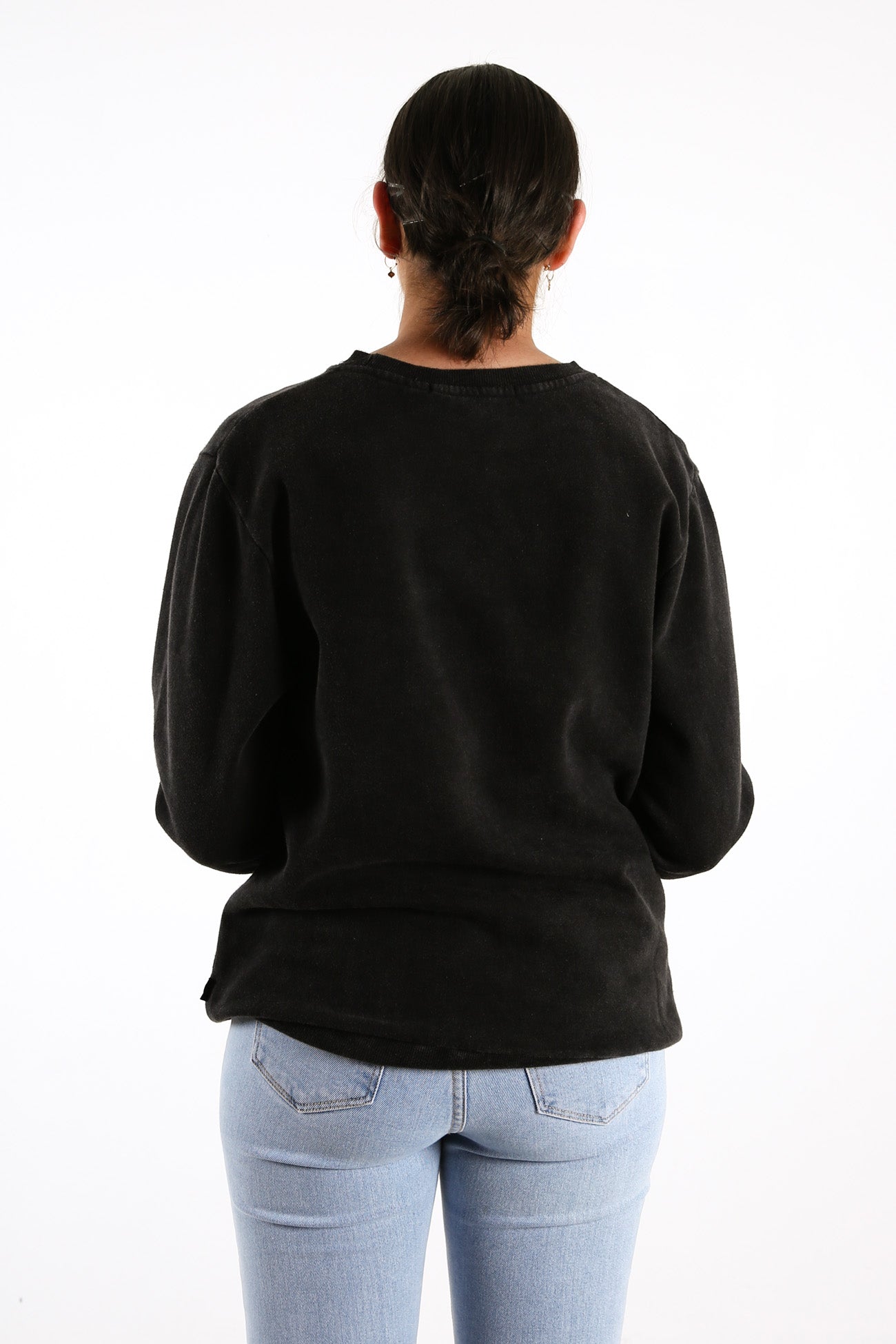Lowlands Crew Washed Black