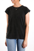 Lucy Tee Washed Black