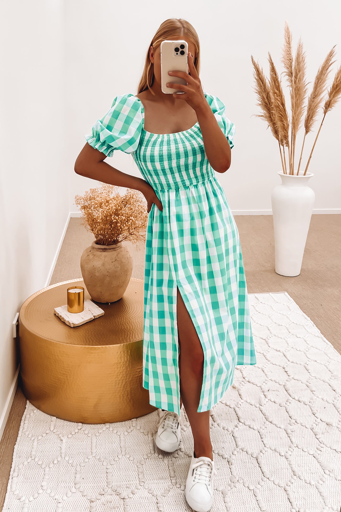 Lucy Midi Dress Green