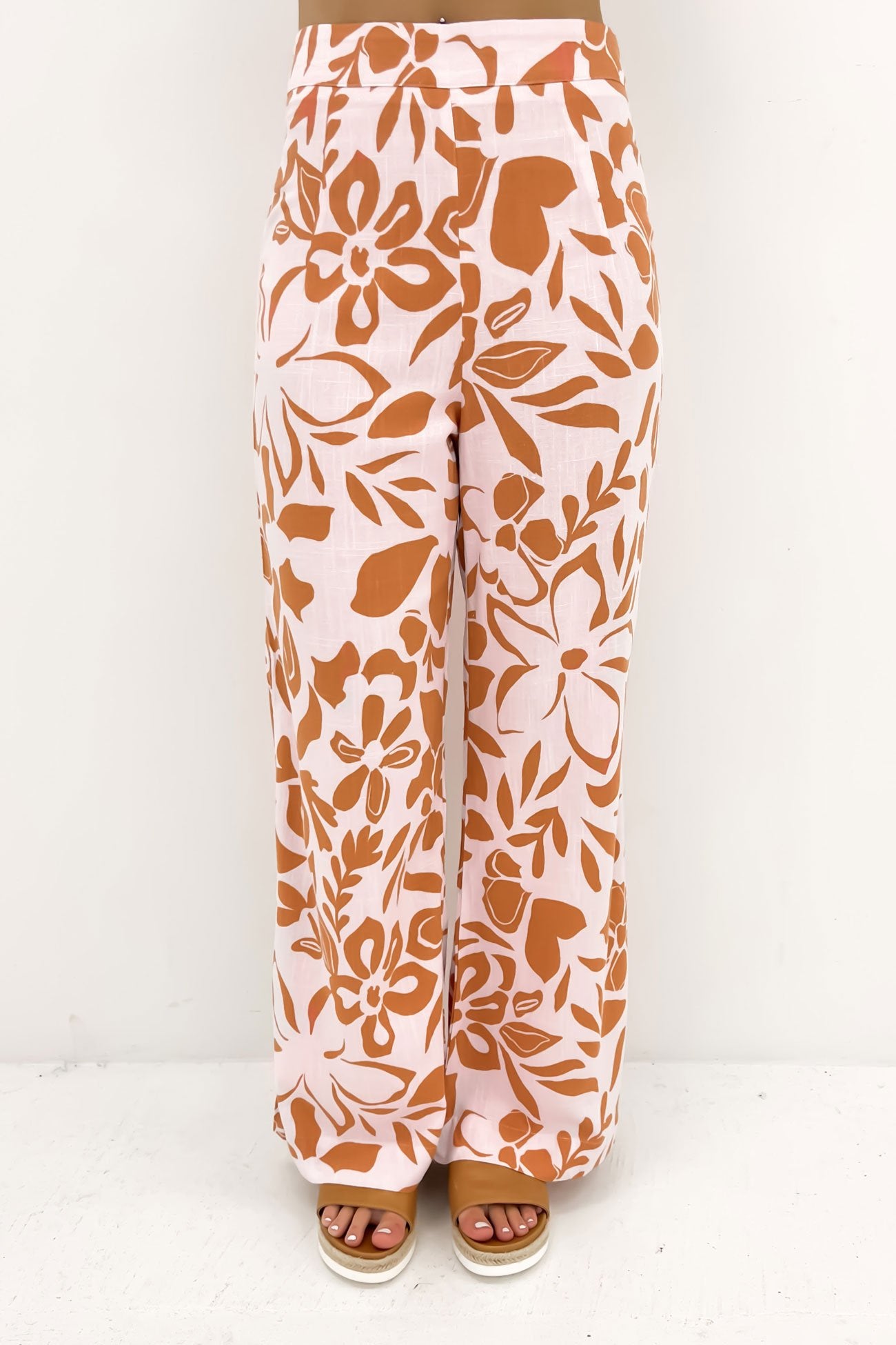 Lulu Pant Pink Rust