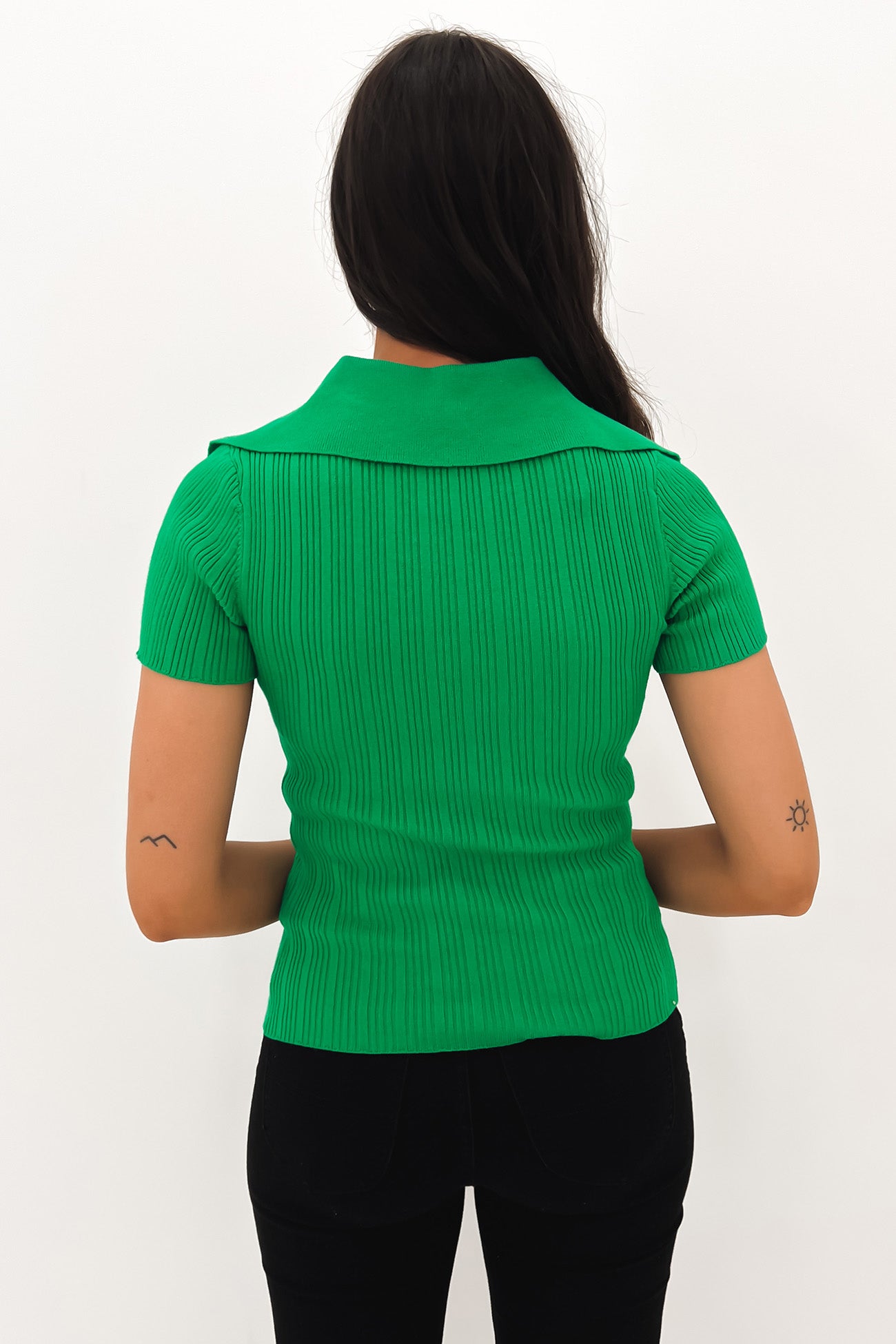 Luna Top Green