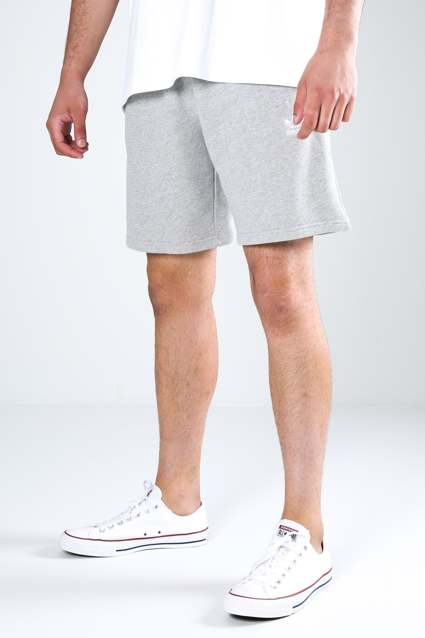 Loungewear Trefoil Essentials Shorts Medium Grey Heather