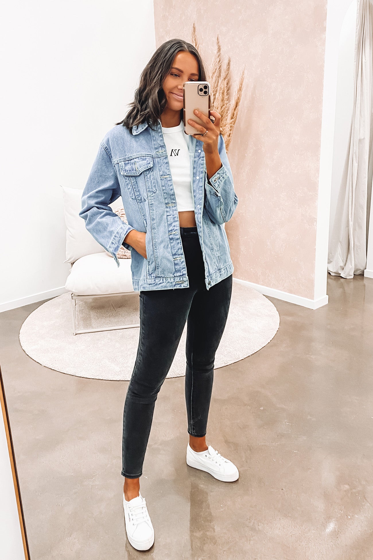 Marie Denim Jacket Blue