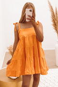 Marlon Mini Dress Orange