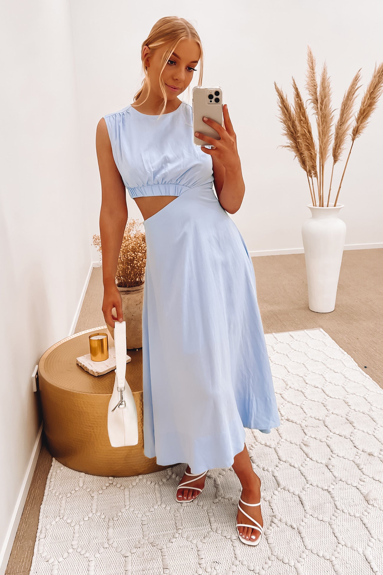 Max Midi Dress Blue