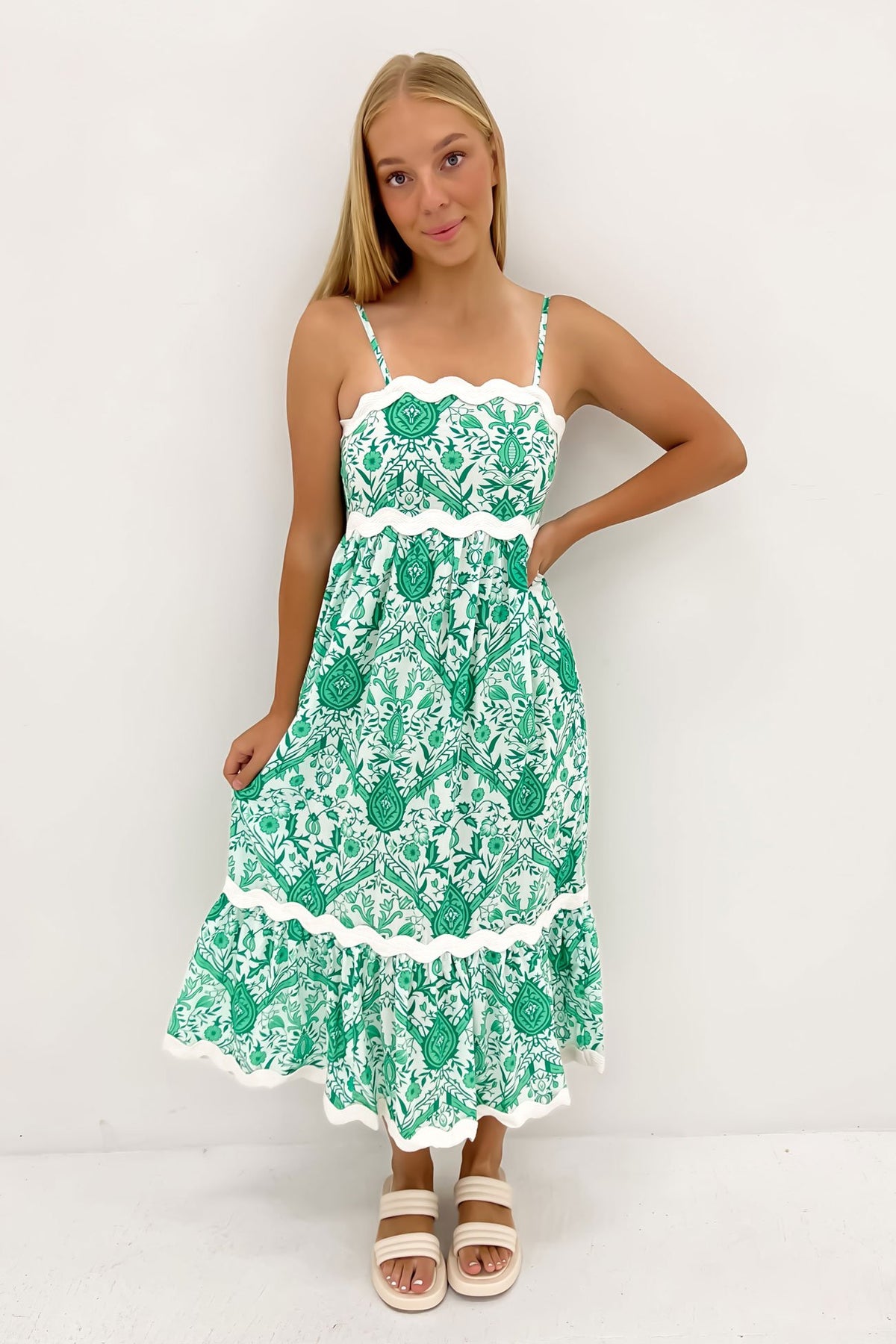 Garden party midi dress hotsell
