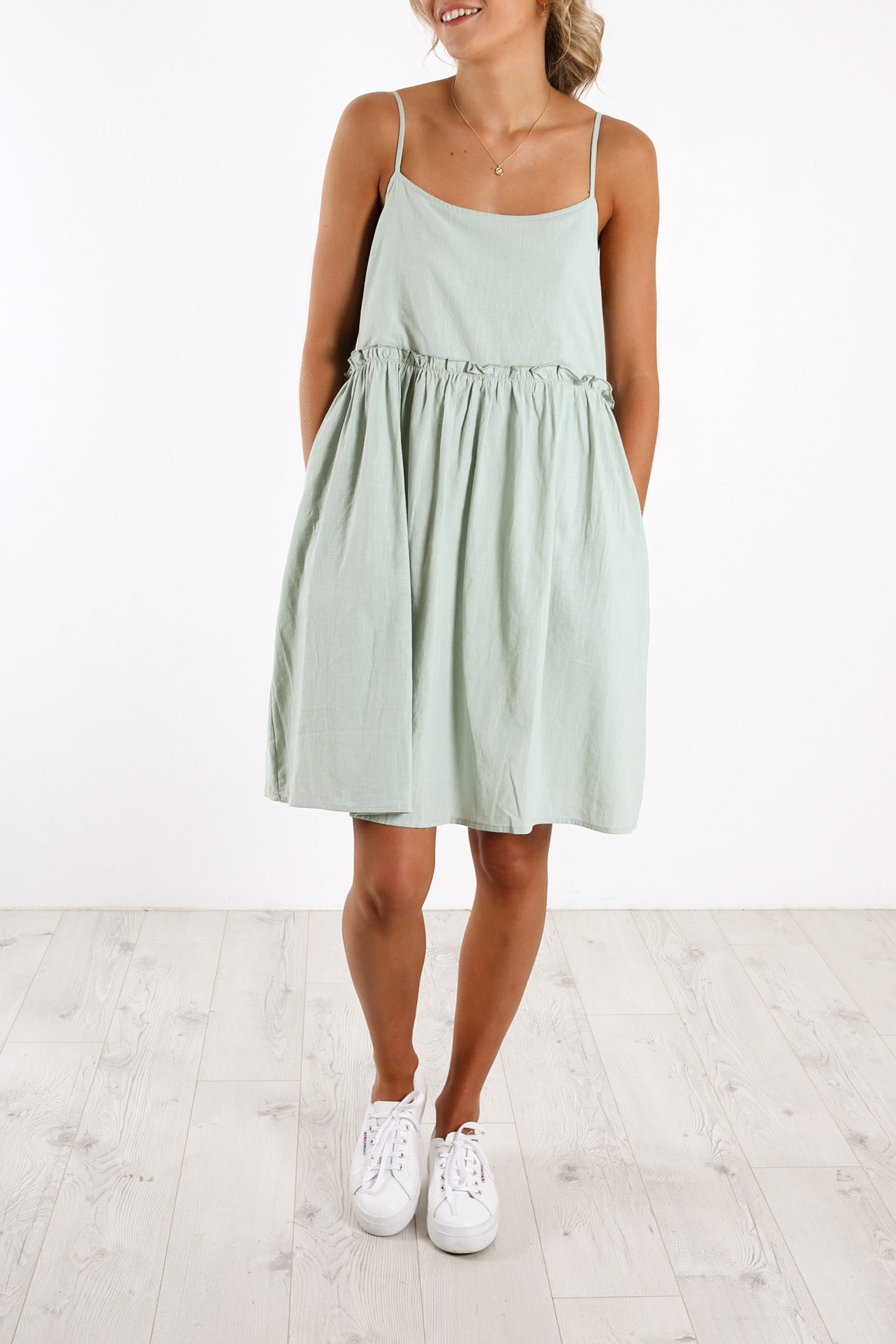 Mia Dress Sage