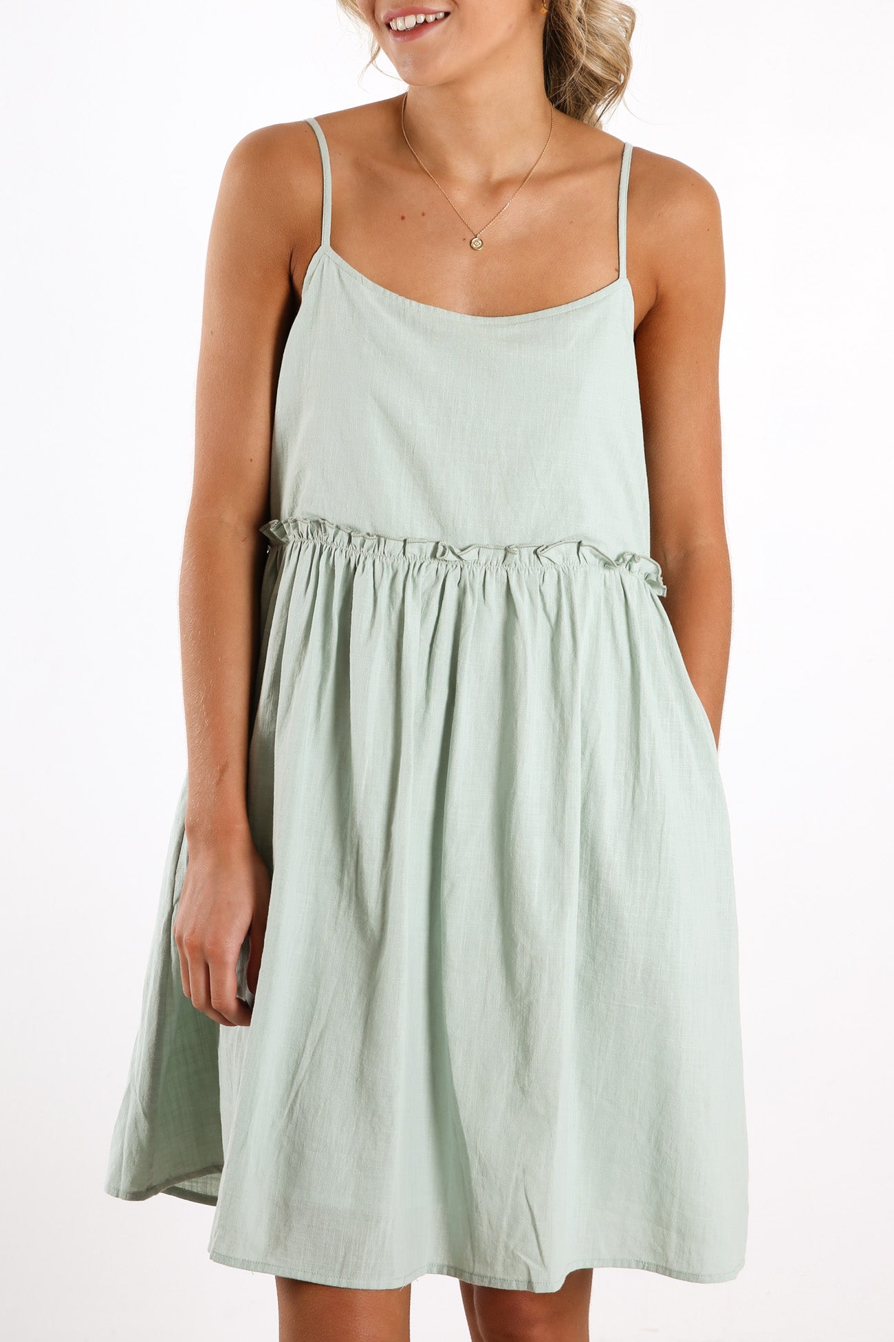 Mia Dress Sage