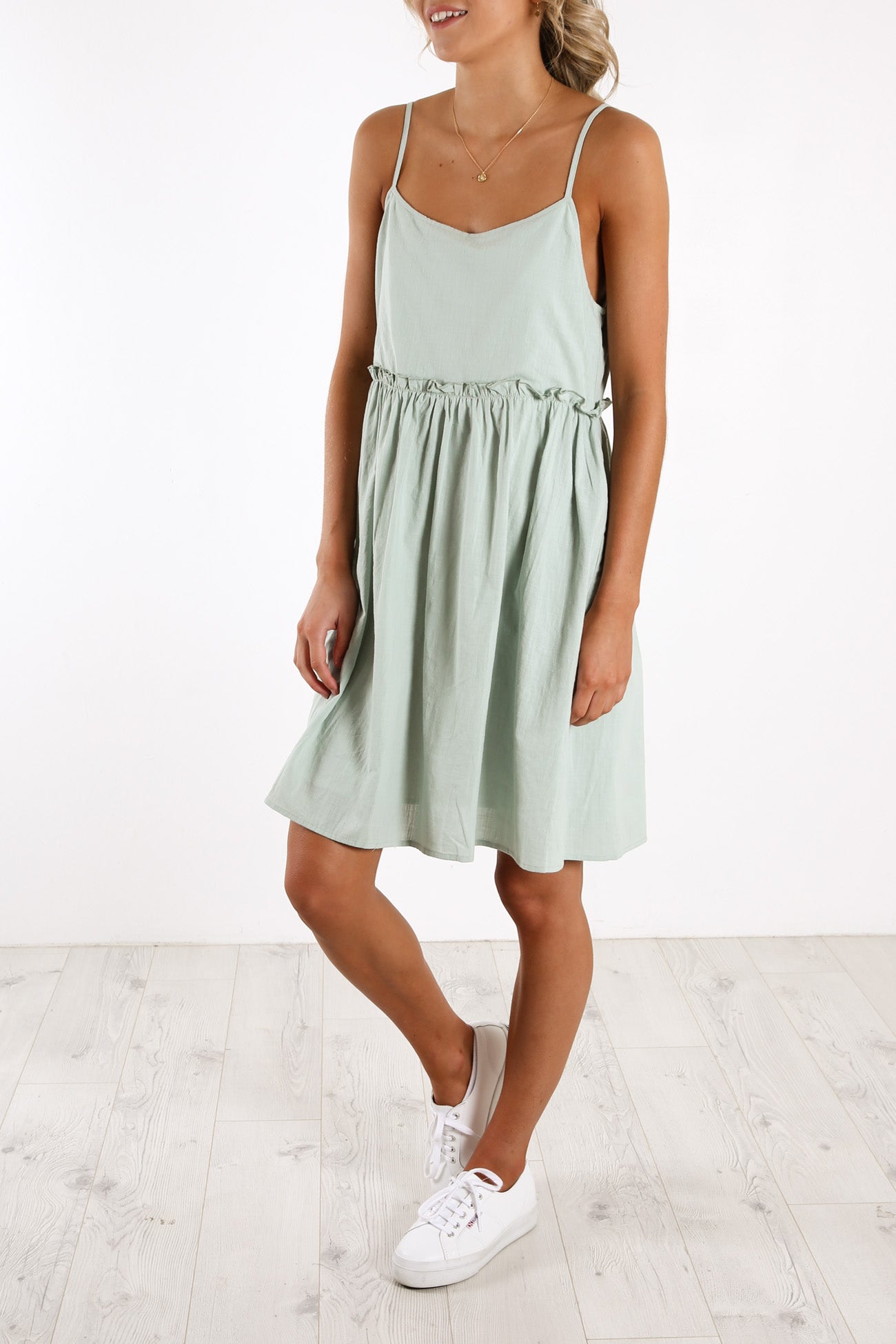 Mia Dress Sage