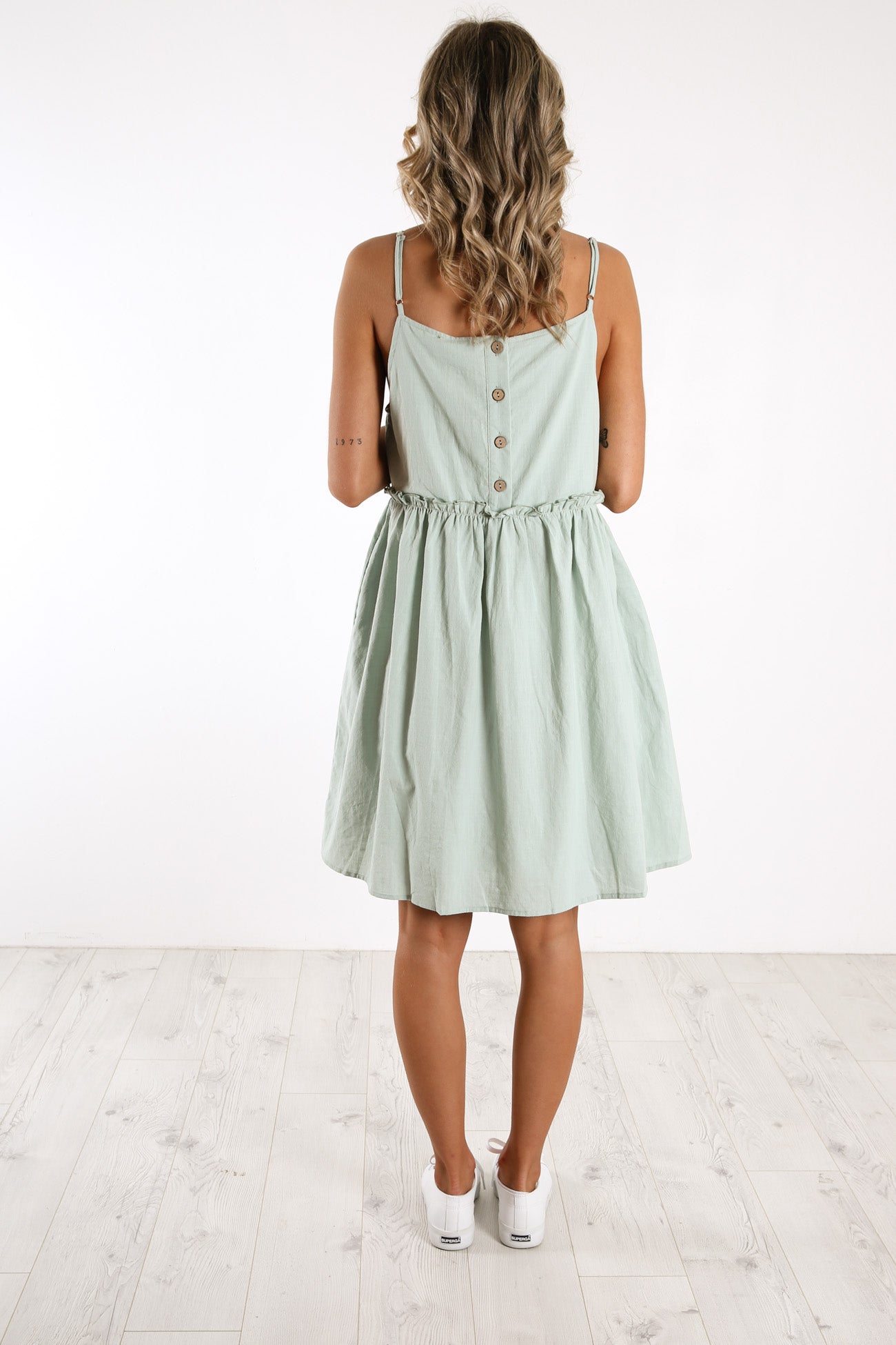 Mia Dress Sage