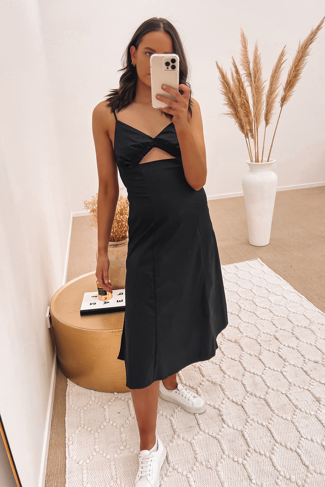 Mia Midi Dress Black