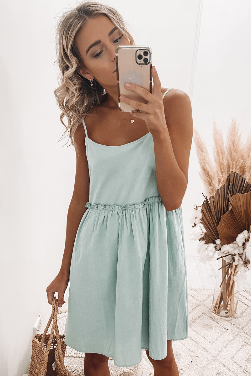 Mia Dress Sage